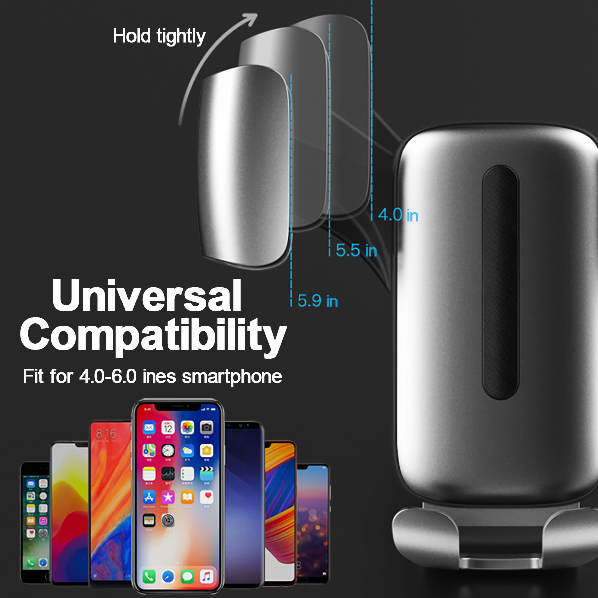 Car-Gravity-Air-Vent-Phone-Holder-360deg-Rotation-Metal-Bracket-Universal-for-iPhone-XS-XR-X-1422369