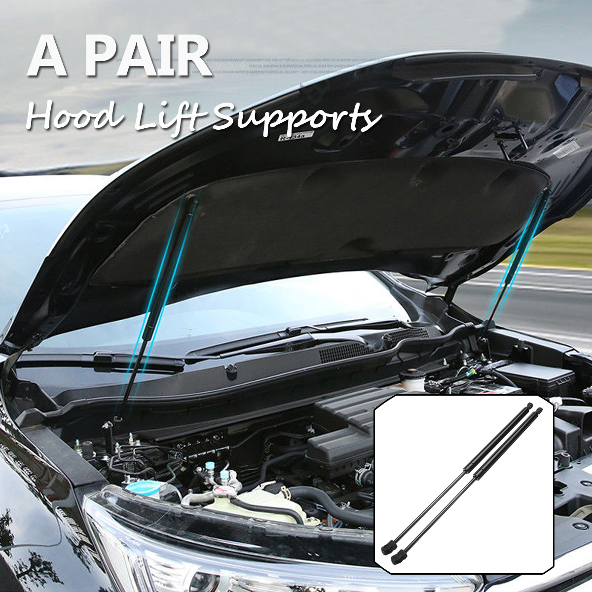 Car-Lift-Supports-Shock-Depot-Front-Hood-Struts-For-Lexus-2010-To-2015-RX350-RX450h-1566529