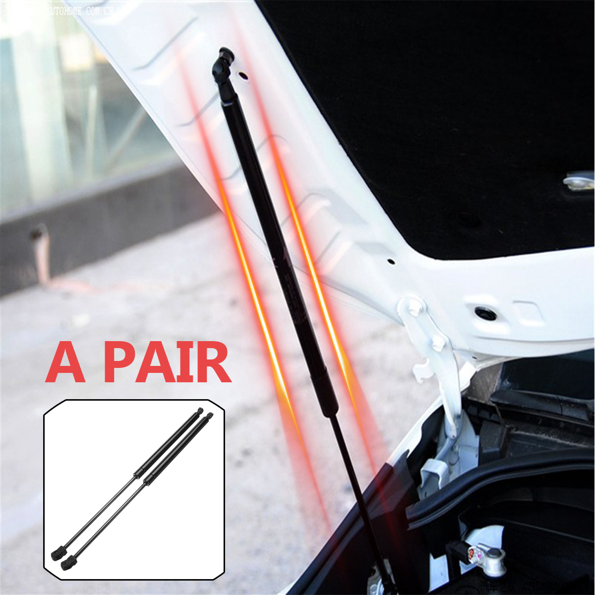 Car-Lift-Supports-Shock-Depot-Front-Hood-Struts-For-Lexus-2010-To-2015-RX350-RX450h-1566529