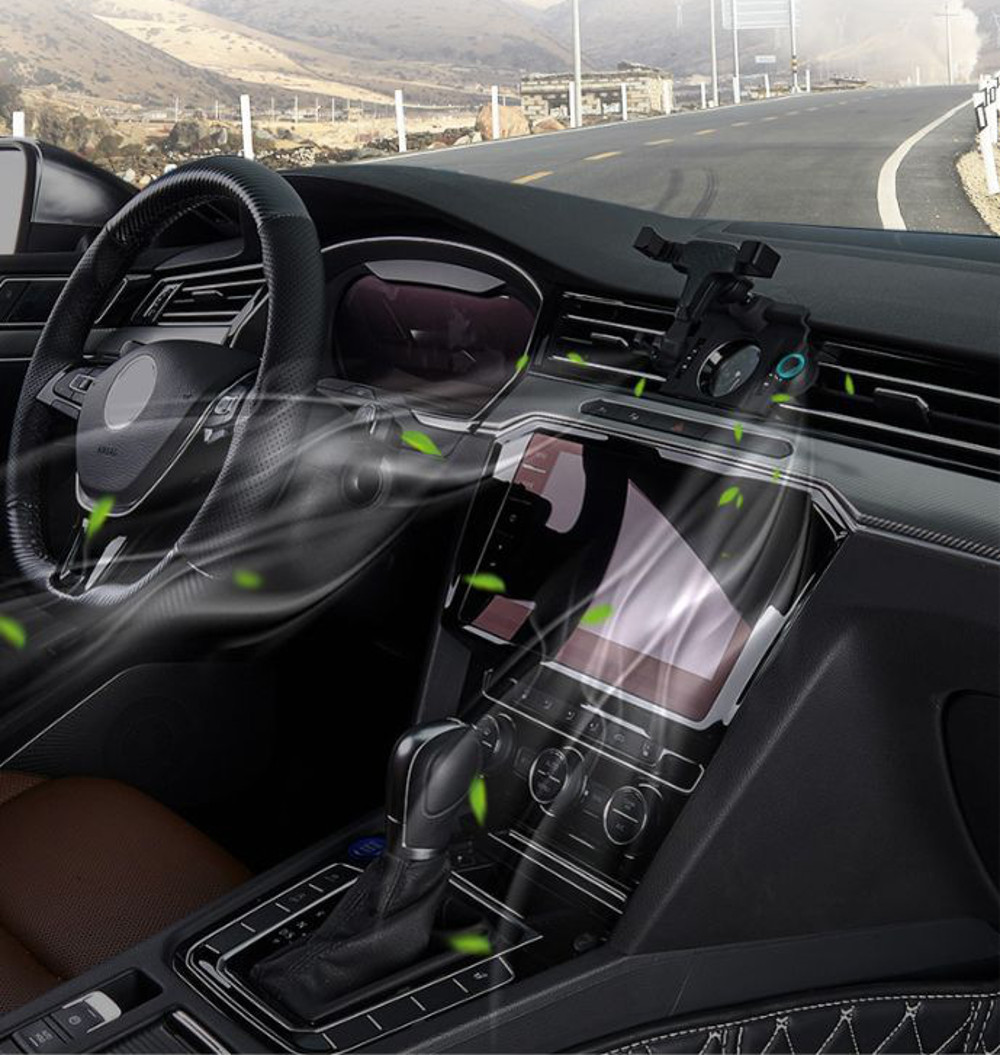 Car-Phone-Bracket-Gravity-Metal-Mount-Belt-Aroma-Air-Vent-Outlet-Stand-1626776