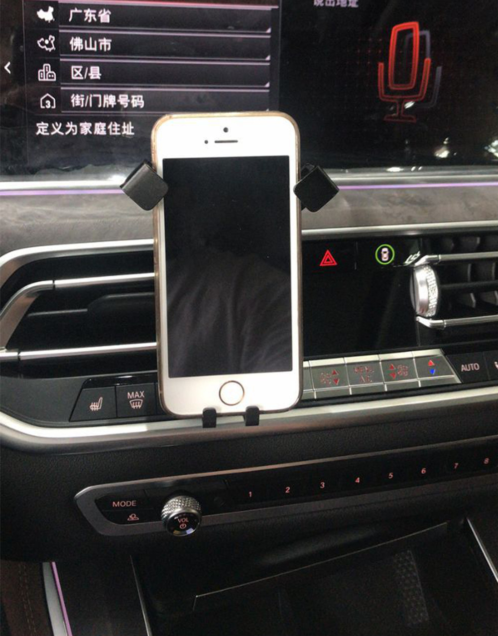 Car-Phone-Bracket-Gravity-Metal-Mount-Belt-Aroma-Air-Vent-Outlet-Stand-1626776