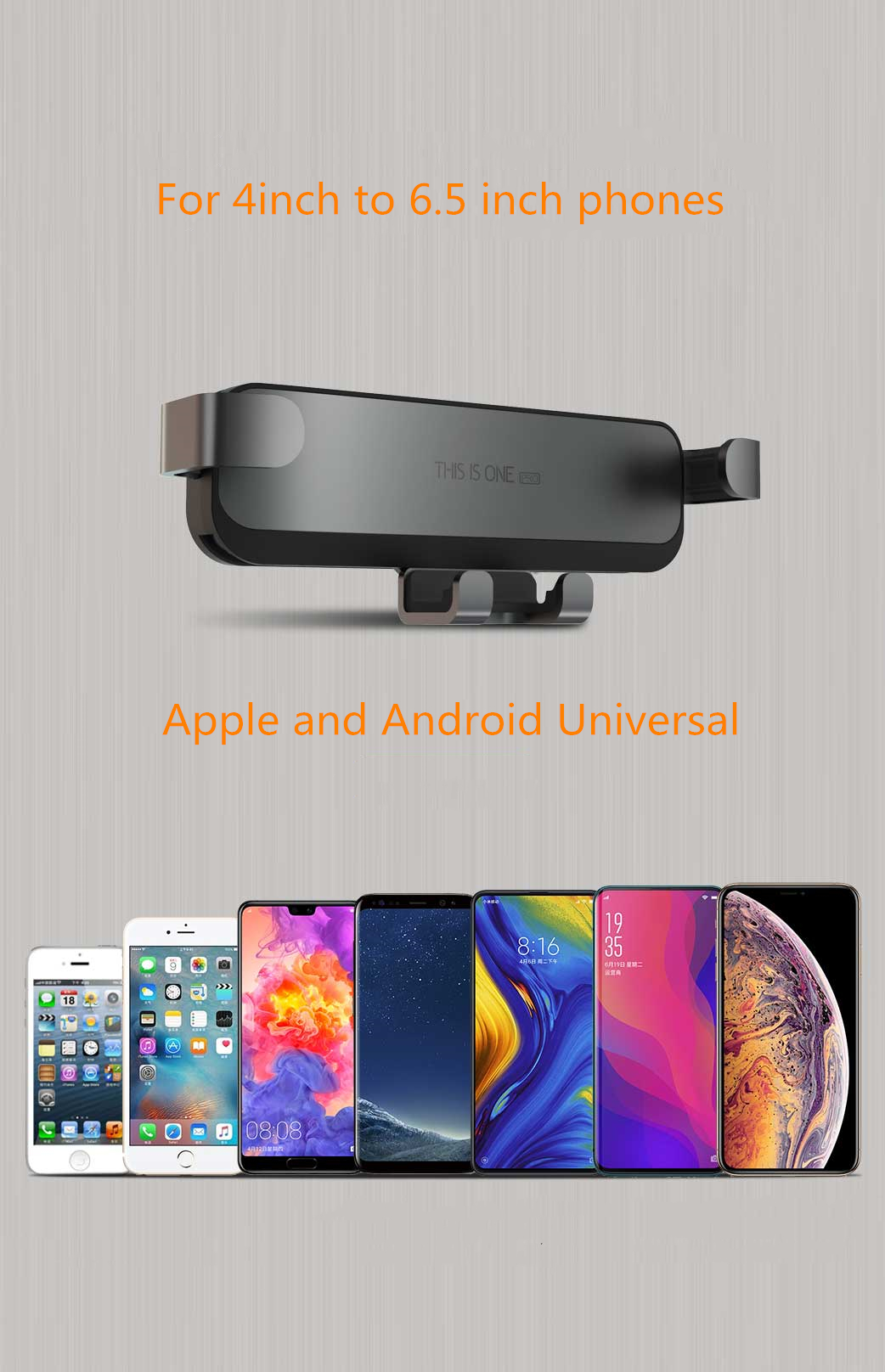 Car-Phone-Holder-Air-Outlet-Gravity-Mobile-Navigation-Bracket-Creative-Small-Volume-Alloy-1531913