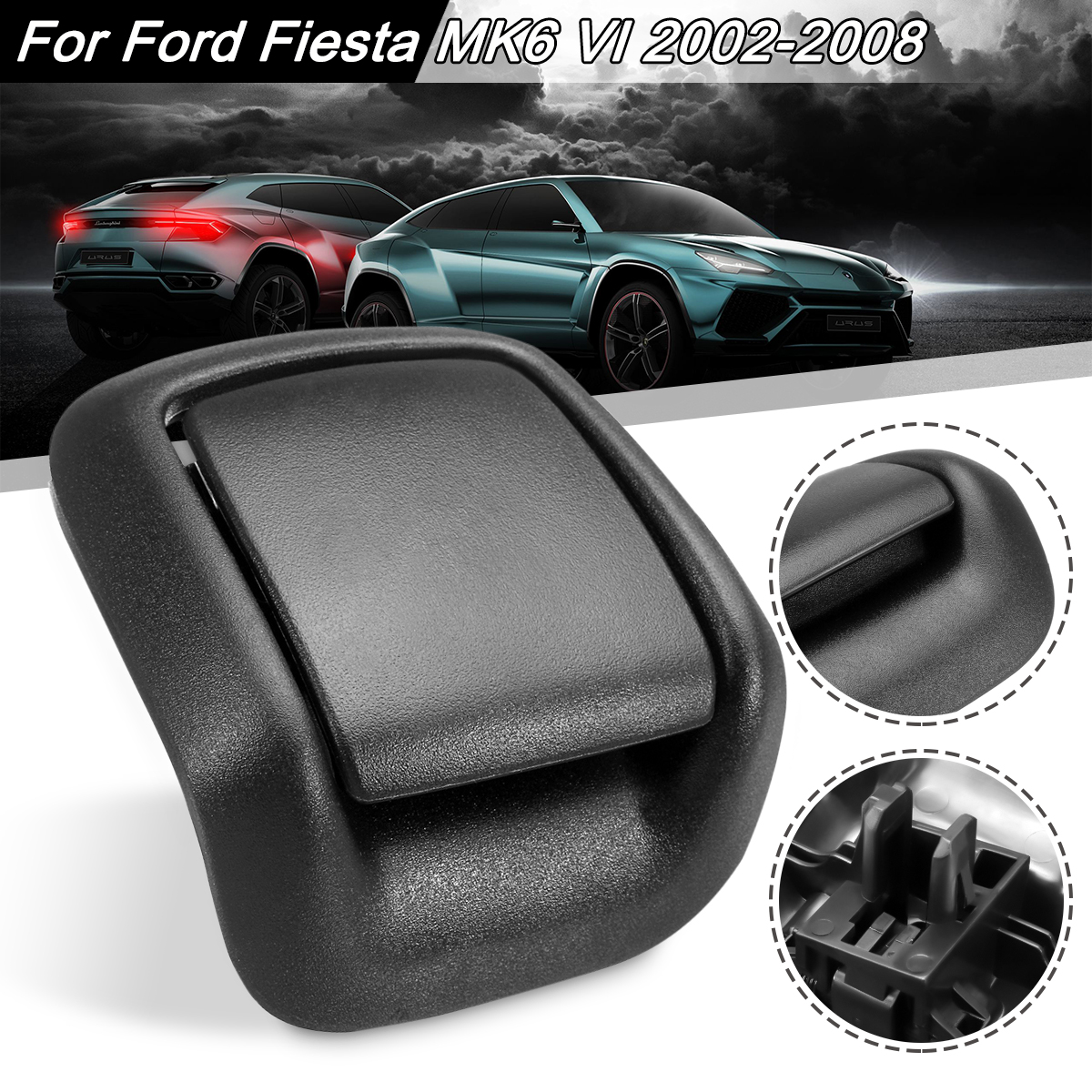Car-Seat-Tilt-Handle-Adjuster-Hook-Front-Left-Passenger-Side-for-Ford-Fiesta-VI-3-Door-2002-2008-1434843