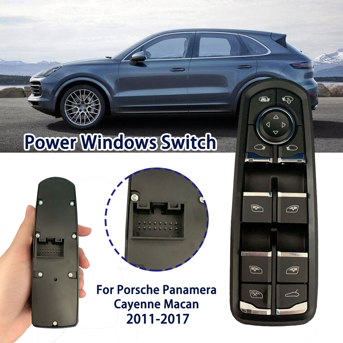 Car-Windows-Switch-For-Porsche-Panamera-Cayenne-Macan-2011-2017-7PP959858M-7PP959858A-7PP-959-858-A-1543152