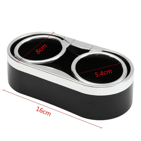 Double-Hole-Car-Drink-Bottle-Holder-Beverage-Cup-Mount-Stand-Plastic-1086176