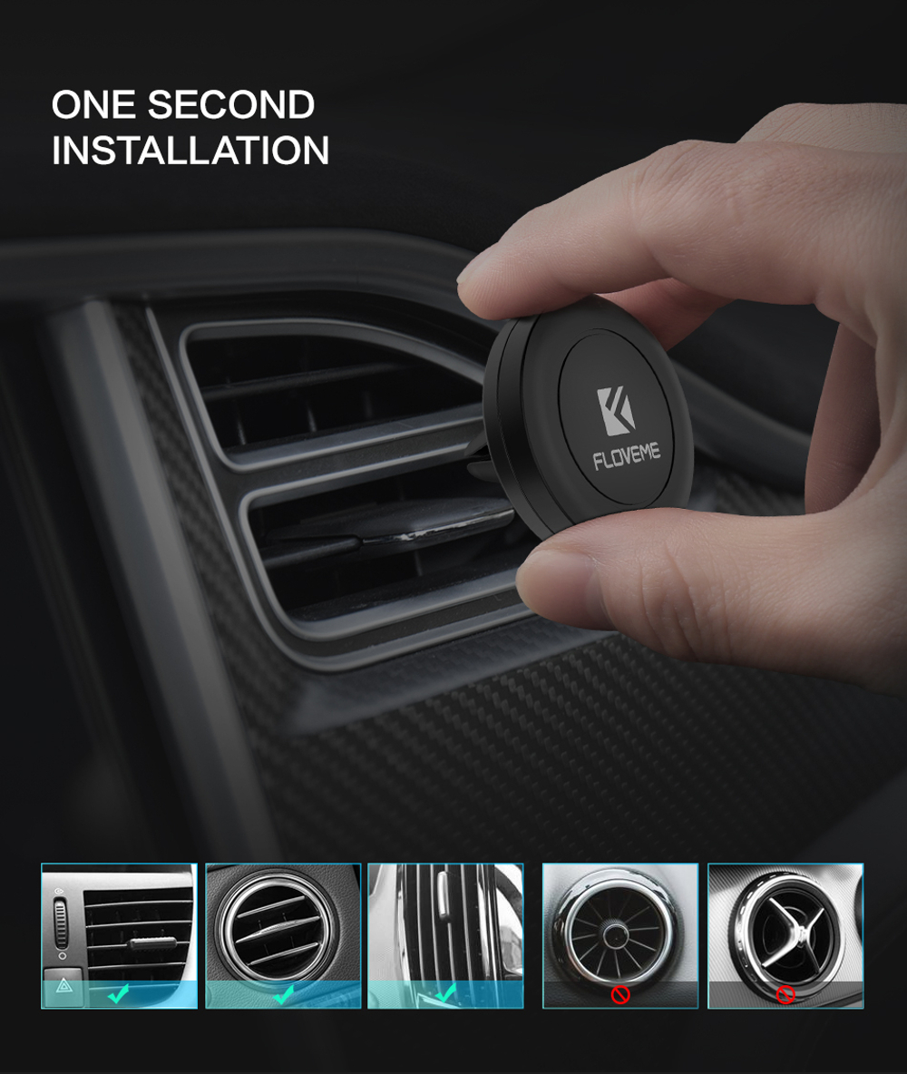 FLOVEME-Car-Air-Vent-Magnetic-Phone-Holder-Silicon-Multifunctional-Mount-Stand-for-iPhone-XS-1354805