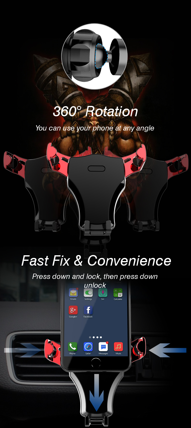 Gravity-Lock-Car-Air-Vent-Phone-Holder-360-Degrees-Rotation-Adjustable-Bracket-Stand-for-iPhone-1201447