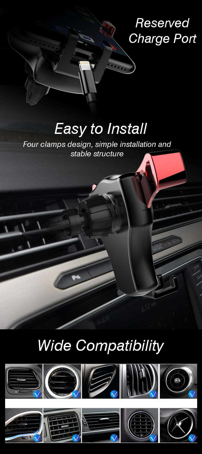 Gravity-Lock-Car-Air-Vent-Phone-Holder-360-Degrees-Rotation-Adjustable-Bracket-Stand-for-iPhone-1201447