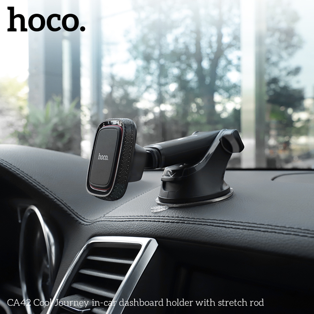 HOCO-Magnetic-Car-Center-Console-Phone-Holder-Retractable-Dashboard-Bracket-for-iPhone-XS-1399388