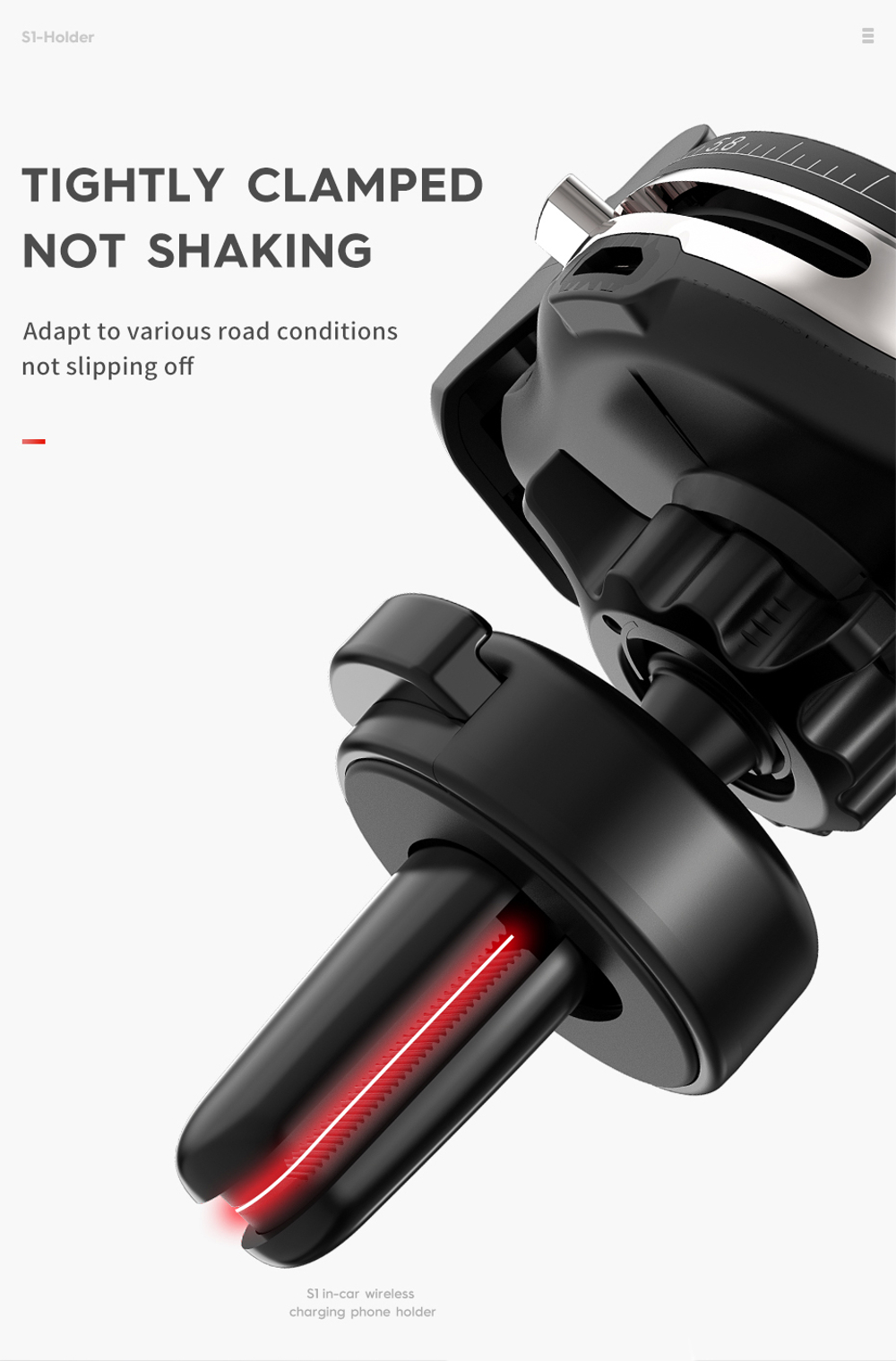 HOCO-QI-10W-Scrolling-Design-Car-Wireless-Fast-Charger-Air-Vent-Phone-Holder-Bracket-for-iPhone-XS-1384832