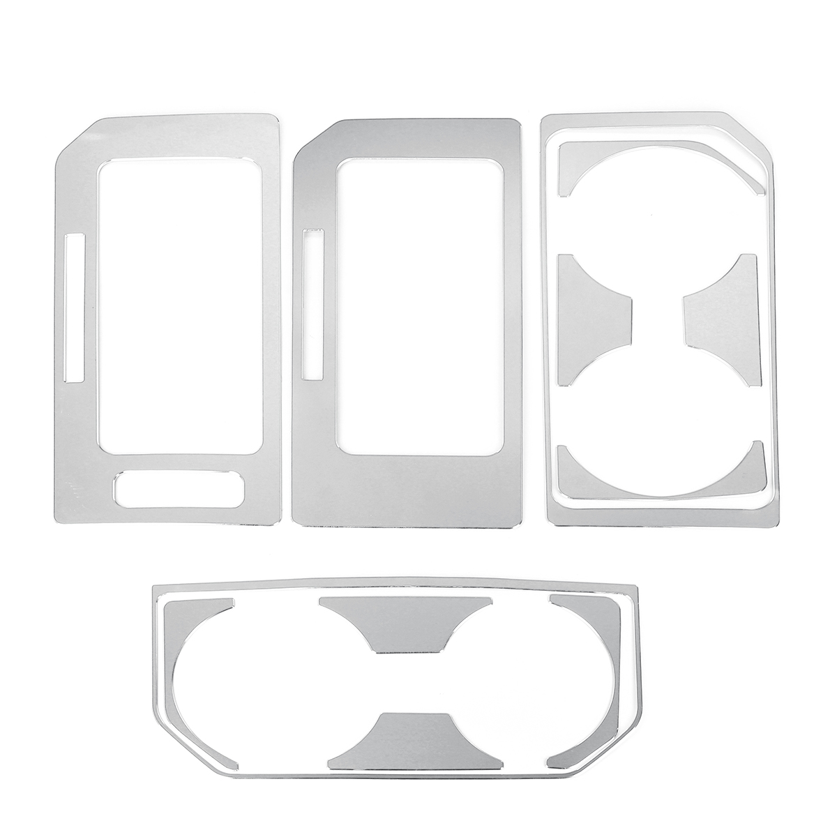 Interior-Car-Cup-HolderGear-Box-Panel-Cover-Trim-For-Ford-F150-2015-2018-1481401