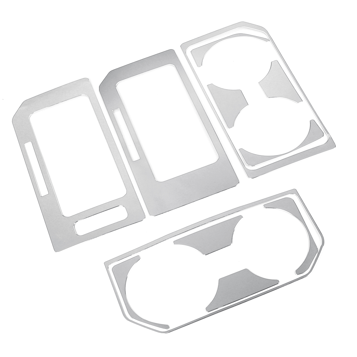 Interior-Car-Cup-HolderGear-Box-Panel-Cover-Trim-For-Ford-F150-2015-2018-1481401