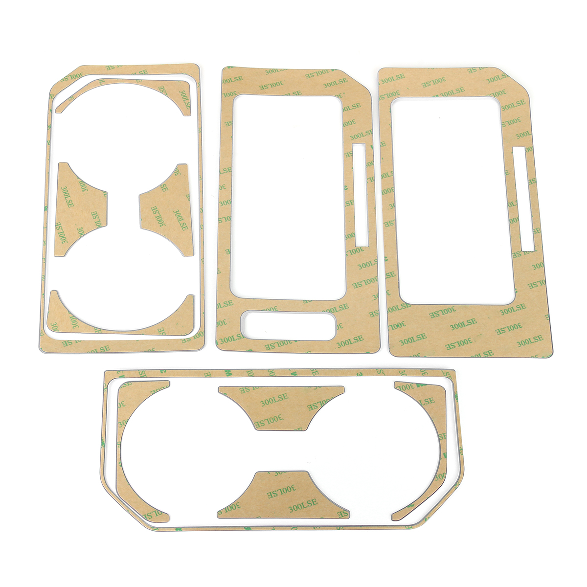 Interior-Car-Cup-HolderGear-Box-Panel-Cover-Trim-For-Ford-F150-2015-2018-1481401