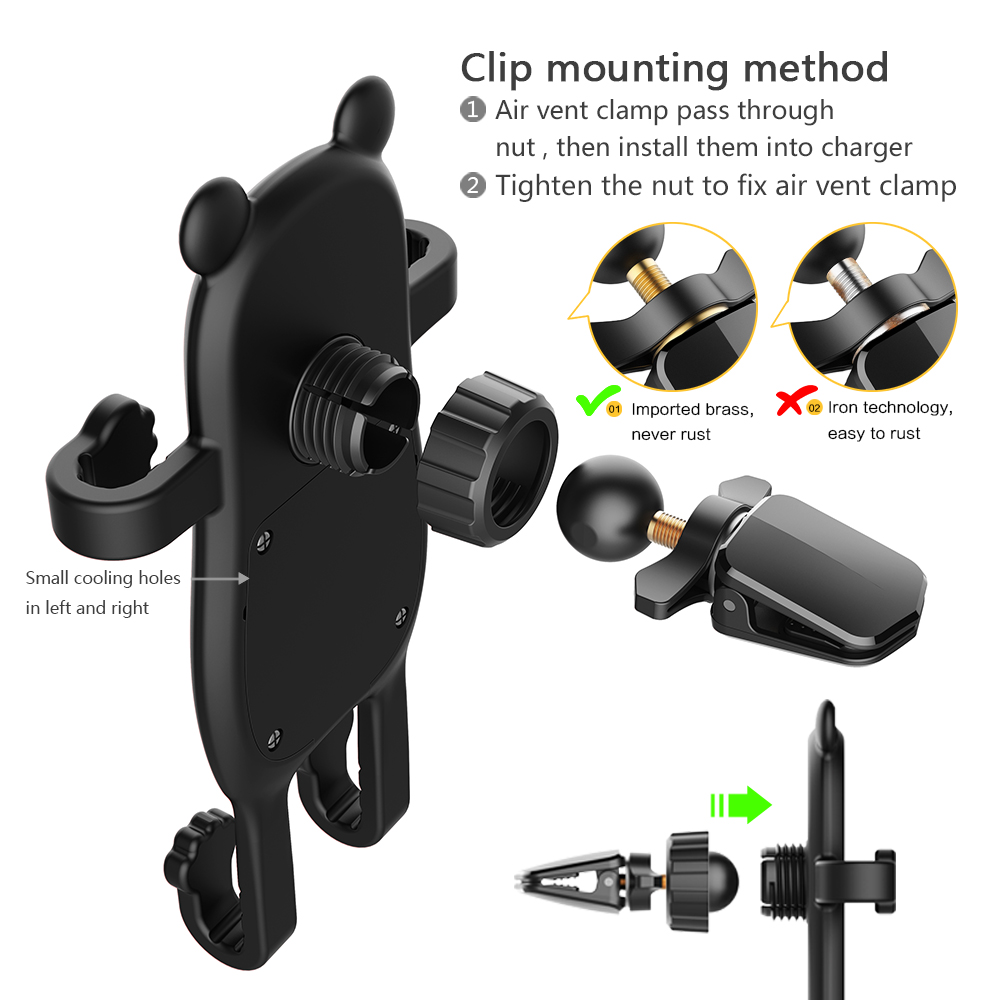 MANMOO-BEAR-X8-Car-QI-Air-Vent-Wireless-Phone-Charger-Holder-Silicon-Gel-Mount-for-iPhone-XS-1358640