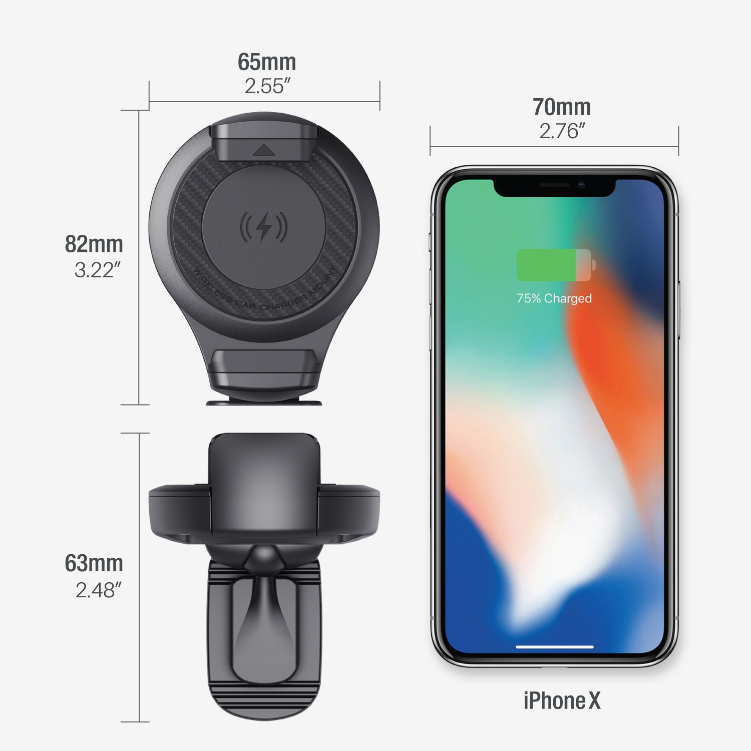 Mate2GO-H6-Pro-Car-Phone-Holder-Fast-Wireles-Charging-5V-1567171