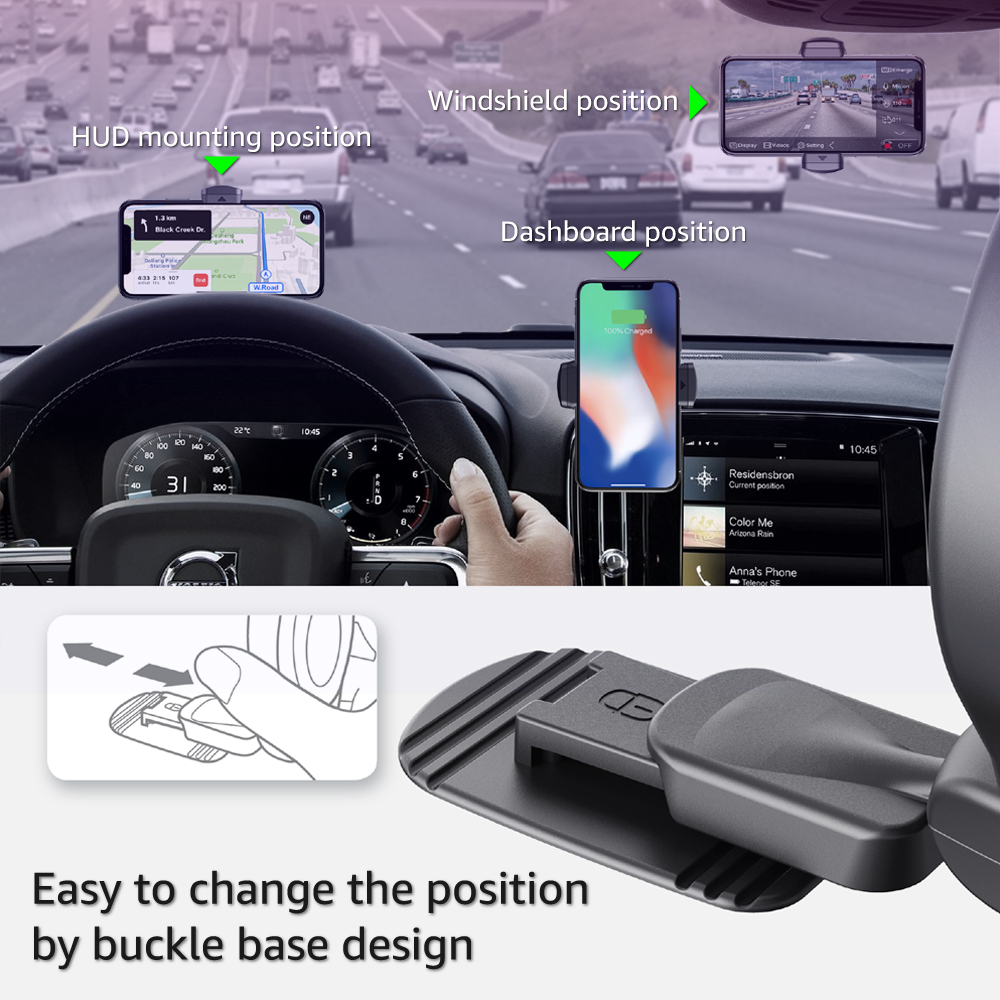 Mate2GO-H6-Pro-Car-Phone-Holder-Fast-Wireles-Charging-5V-1567171