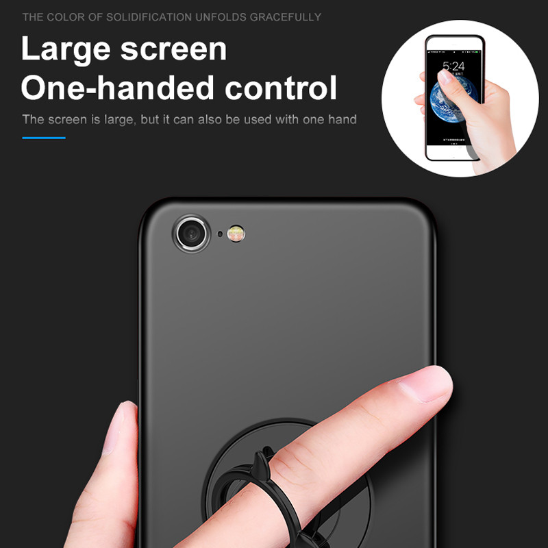 Matte-Silicone-Magnet-Bracket-Car-Ring-Buckle-Mobile-Phone-Shell-Soft-Shell-Shatter-resistant-Protec-1552710
