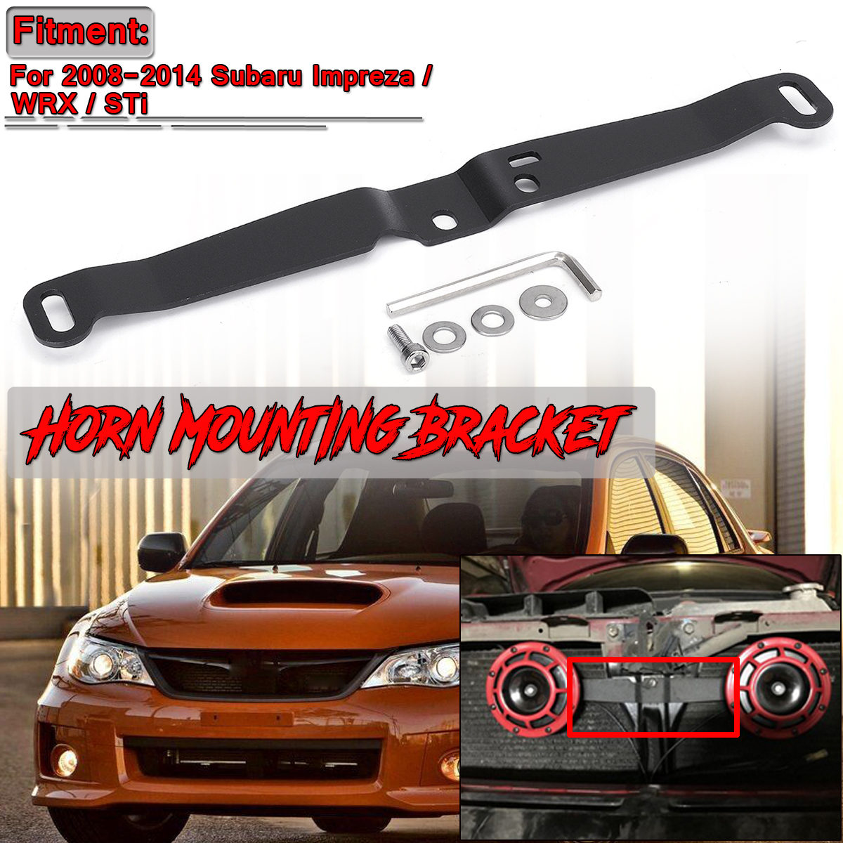 Mount-Bracket-For-Dual-Twin-Horn-For-Subaru-Impreza-WRXSTI-08-14-1640249