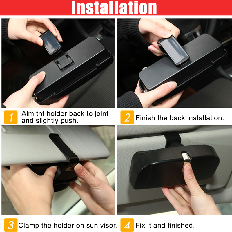 Muiti-functional-ABS-Magnetic-Car-Sunshade-Board-Sunglasses-Case-Visor-Glasses-Box-Card-Slot-1276318