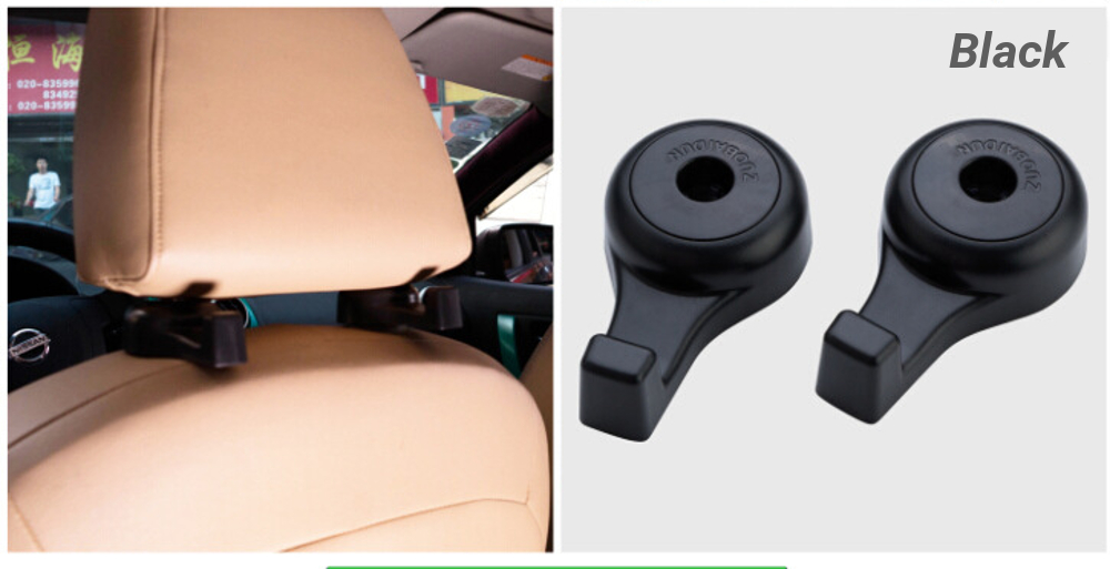 Pair-ABS-Car-Seat-Back-Headrest-Hook-Storage-Hanger-Multifuctional-Holder-Organizer-Universal-1373586