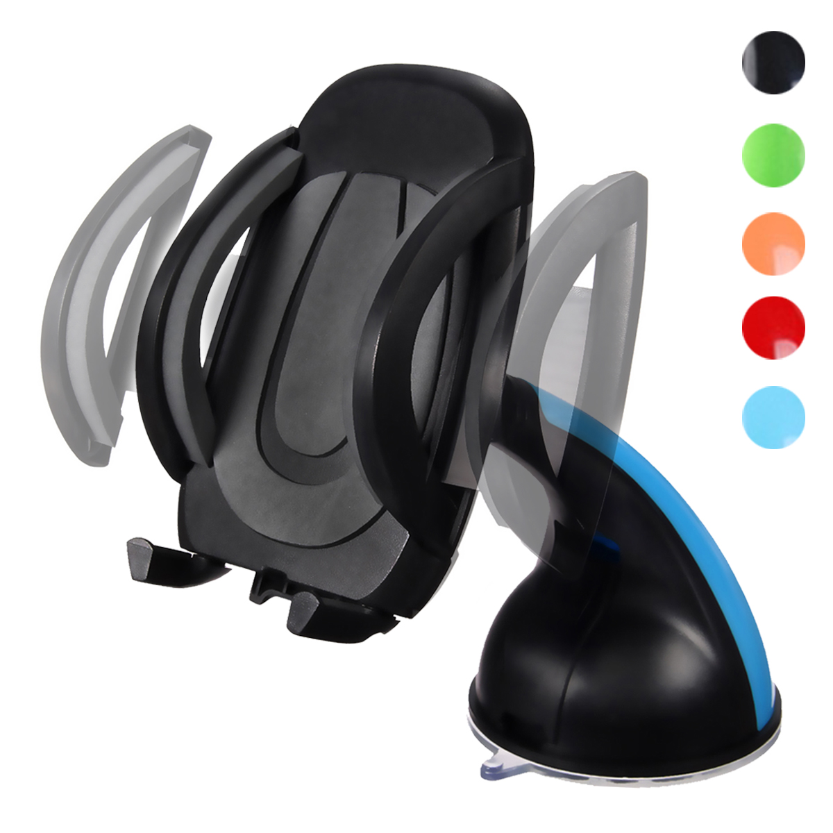 Plastic-Car-Phone-Holder-GPS-Accessories-Suction-Cup-Retractable-Mount-Stand-1345585