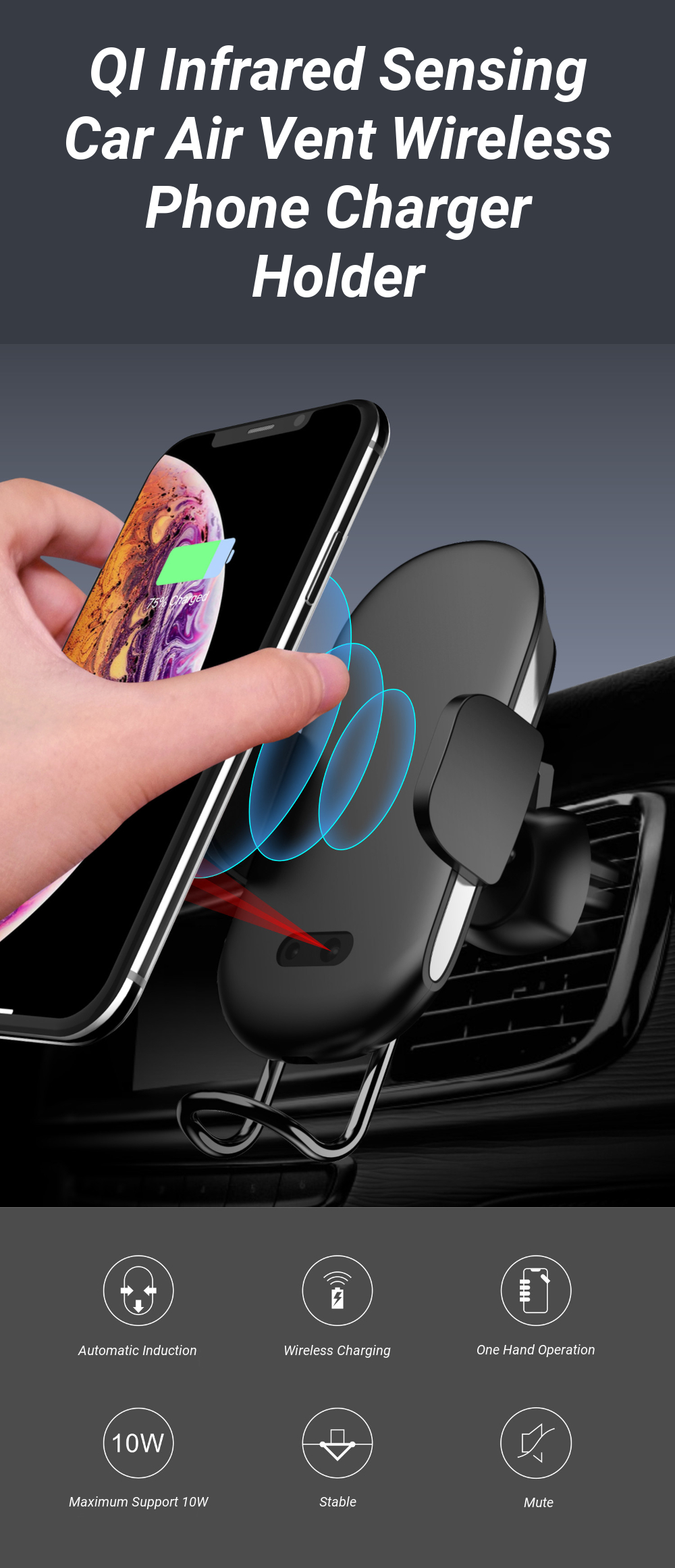 QI-10W-Infrared-Sensing-Car-Air-Vent-Wireless-Phone-Charger-Holder-360deg-Rotation-Mount-for-iPhone--1362056