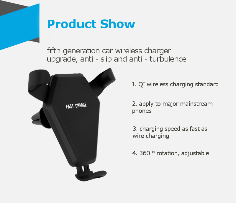 QI-Wireless-Fast-Charger-Car-Air-Vent-Phone-Holder-Gravity-Auto-Lock-for-iPhone8-XSamsum-S9-1258120
