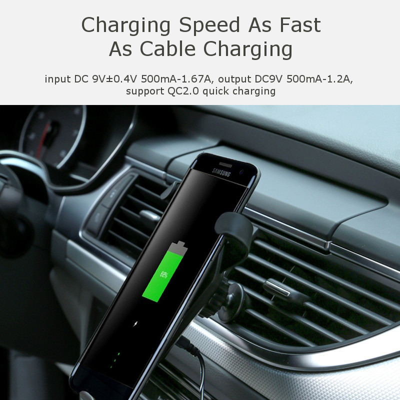 QI-Wireless-Fast-Charger-Car-Air-Vent-Phone-Holder-Gravity-Auto-Lock-for-iPhone8-XSamsum-S9-1258120