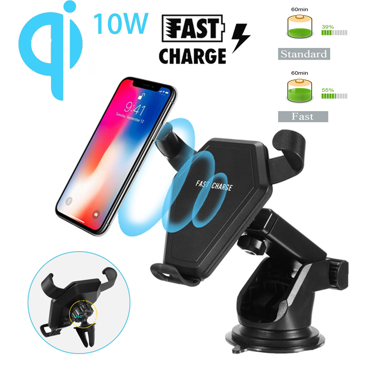 Qi-10W-Car-Gravity-Wireless-Fast-Charger-Phone-Holder-Dashboard-Air-Vent-Mount-Bracket-for-iPhone-XR-1397775