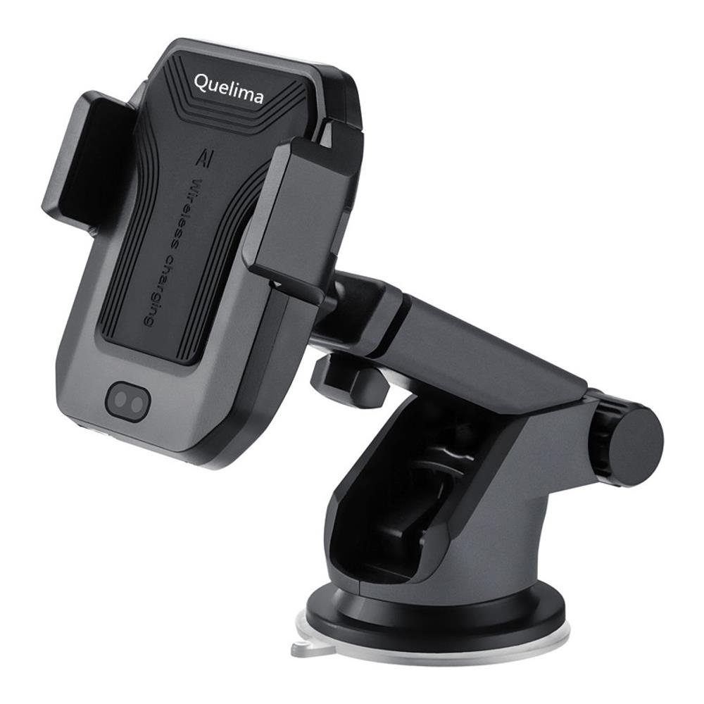 QI Infrared Sensor Car Wireless Fast Charger Phone Holder 360° Rotatable Dashboard Bracket for iPhone XS XR X