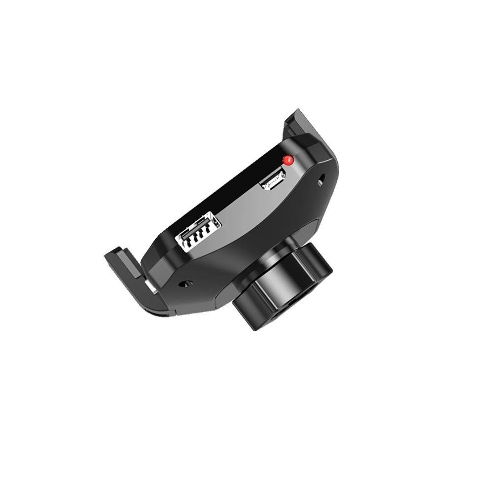 QI Infrared Sensor Car Wireless Fast Charger Phone Holder 360° Rotatable Dashboard Bracket for iPhone XS XR X
