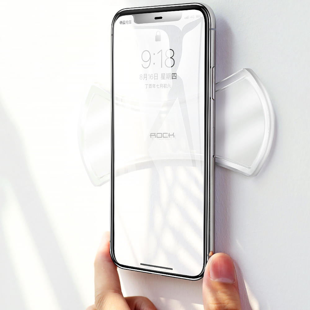 Strong Adsorption PC Phone Holder Sticker Pad Wall Desk Mirror Mat Universal for Car Home
