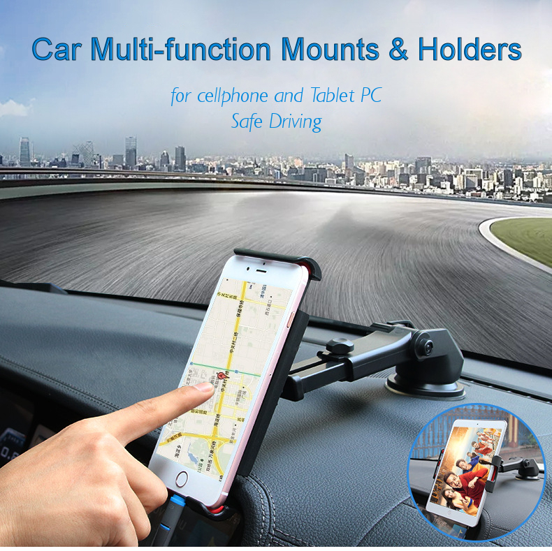 RUNDONG-ABS-Car-DashboardWindshield-Phone-Holder-Tablet-Mount-Stand-for-iPhoneXiPadSamsung-S8-1149485