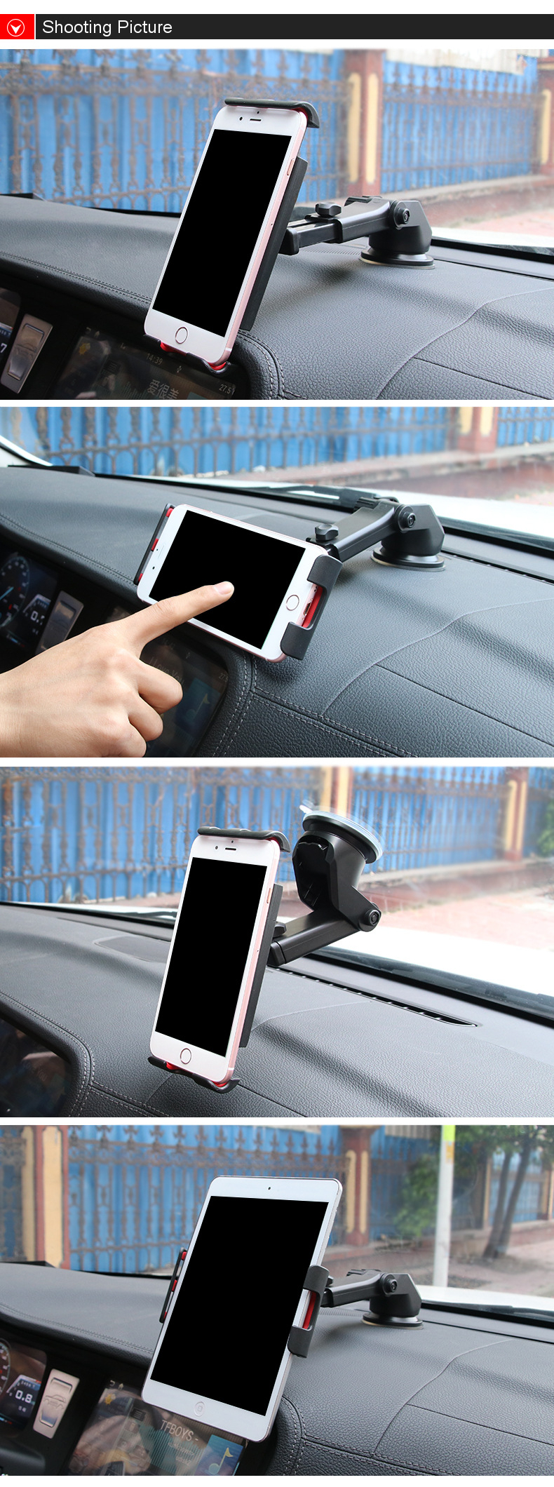 RUNDONG-ABS-Car-DashboardWindshield-Phone-Holder-Tablet-Mount-Stand-for-iPhoneXiPadSamsung-S8-1149485