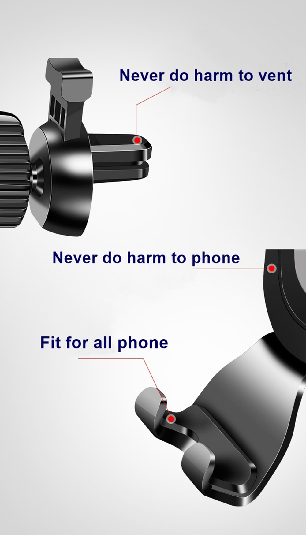 Smile-Face-Car-Gravity-Air-Vent-Phone-Holder-ABS-360deg-Rotatable-Bracket-Stand-for-iPhone-XS-1404361