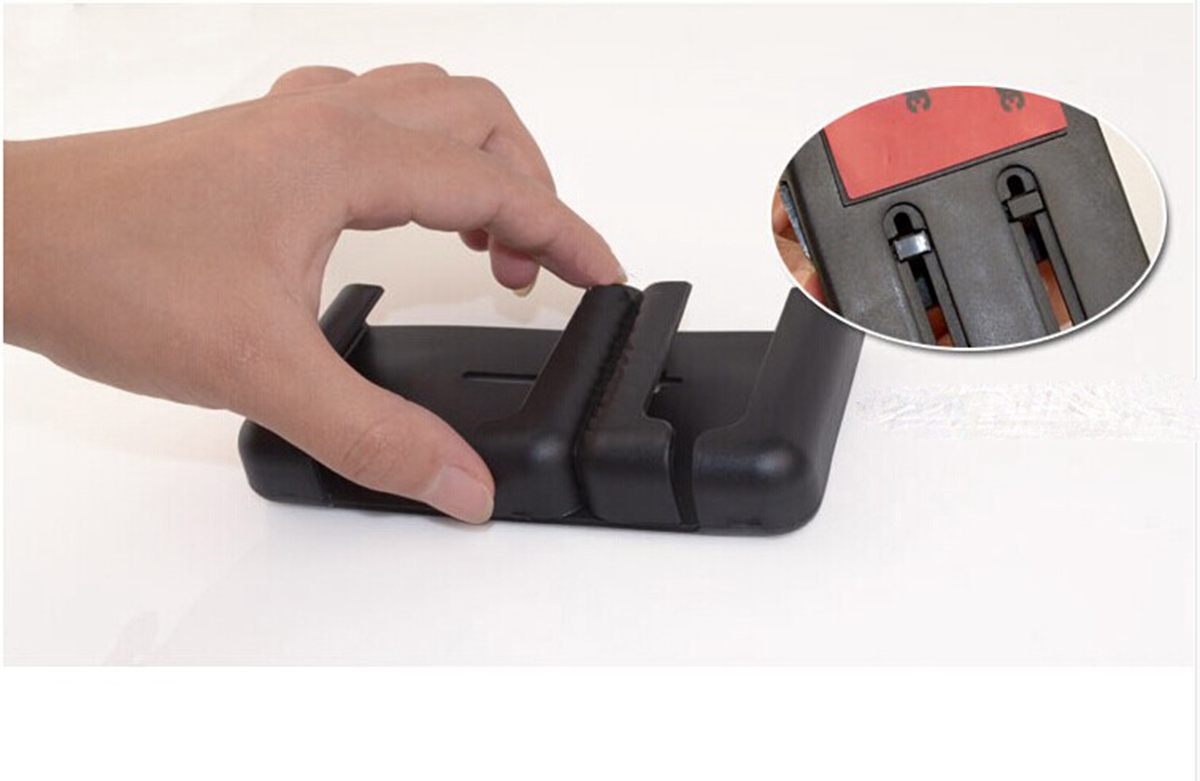 Universal-Car-Auto-Adjustable-Cell-Phone-GPS-ID-Card-Holder-Bracket-959178