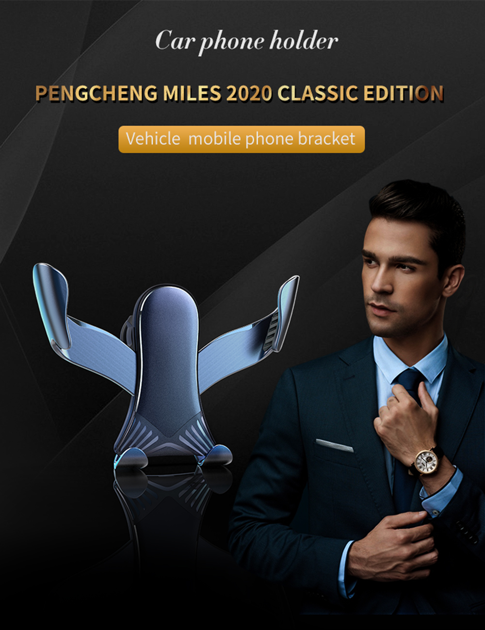 Z25-Car-Mobile-Phone-Bracket-Multifunctional-Air-Outlet-Gravity-Holder-1613721