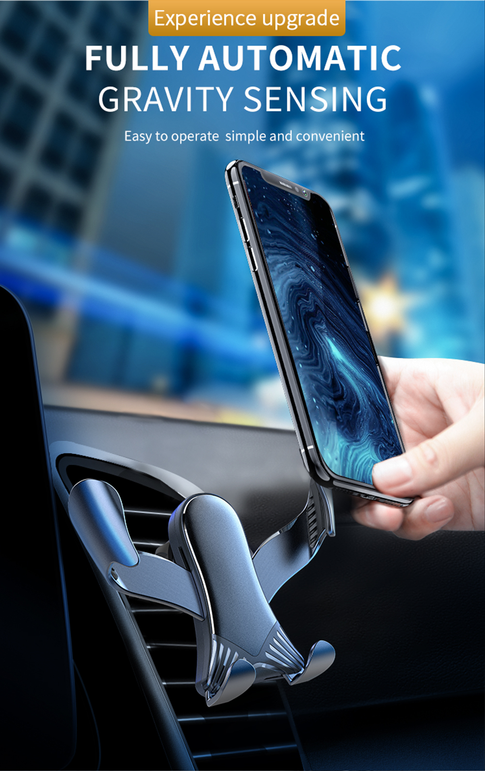 Z25-Car-Mobile-Phone-Bracket-Multifunctional-Air-Outlet-Gravity-Holder-1613721