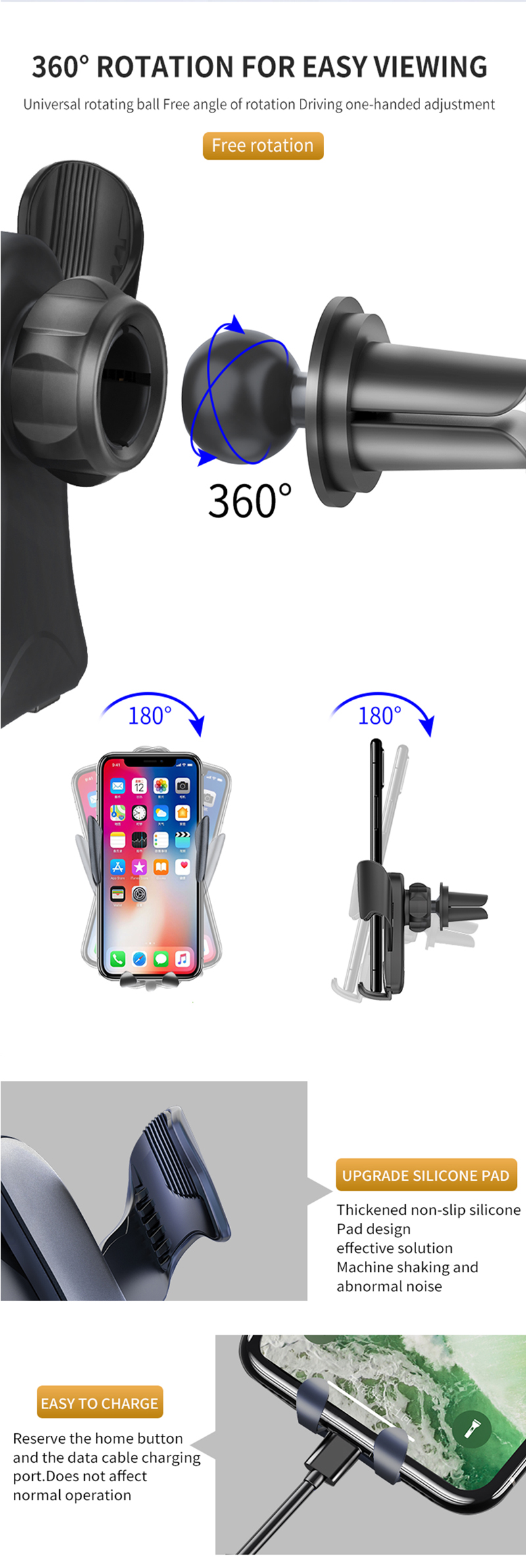 Z25-Car-Mobile-Phone-Bracket-Multifunctional-Air-Outlet-Gravity-Holder-1613721