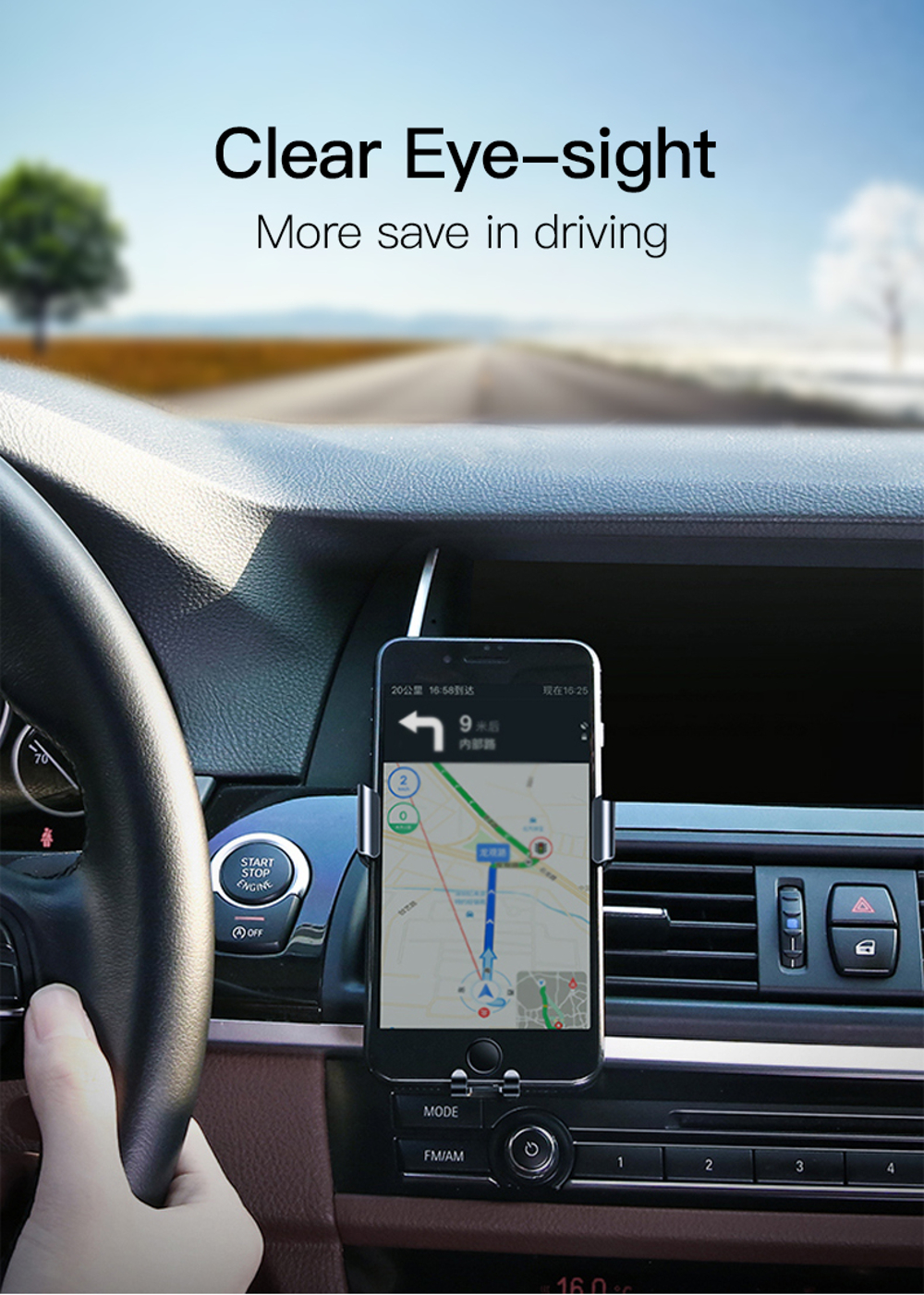 yesido-Gravity-Sensor-Car-Air-Vent-Phone-Holder-Aluminum-Alloy-Mount-Stand-for-iPhone-XS-for-1383004