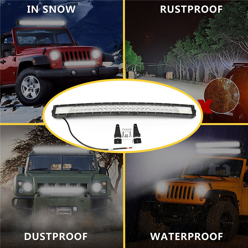 32Inch-1070W-5D-98-LED-Work-Light-Bar-Flood-Spot-Combo-Lamps-Bar-for-Offroad-4WD-SUV-Truck-1309547