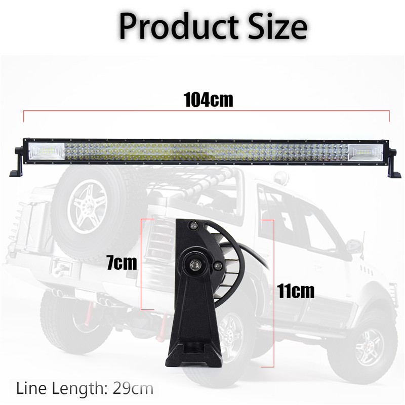42Inch-Tri-row-594W-LED-Work-Light-Bars-Flood-Spot-Combo-Beam-White-for-Jeep-Truck-Off-Road-1406068