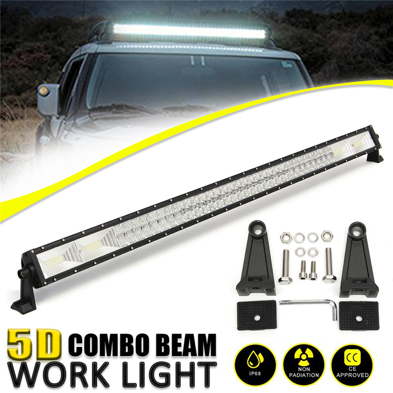 50Inch-172-LED-Work-Light-Bar-5D-Flood-Spot-Combo-Beam-1548W-6000K-White-For-Off-Road-Vehicle-Truck--1673942