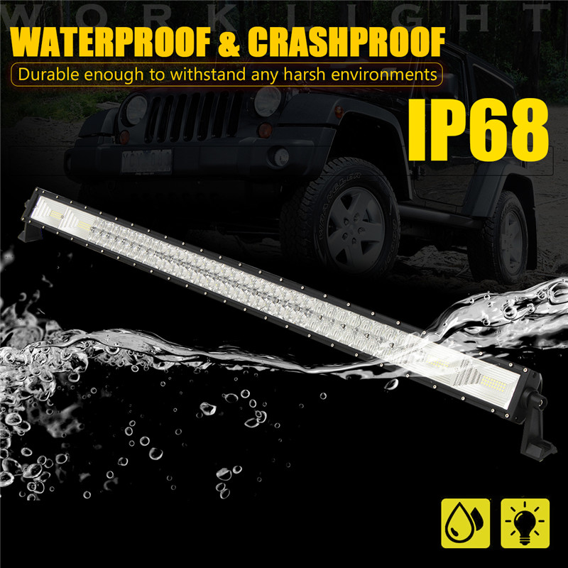 50Inch-172-LED-Work-Light-Bar-5D-Flood-Spot-Combo-Beam-1548W-6000K-White-For-Off-Road-Vehicle-Truck--1673942