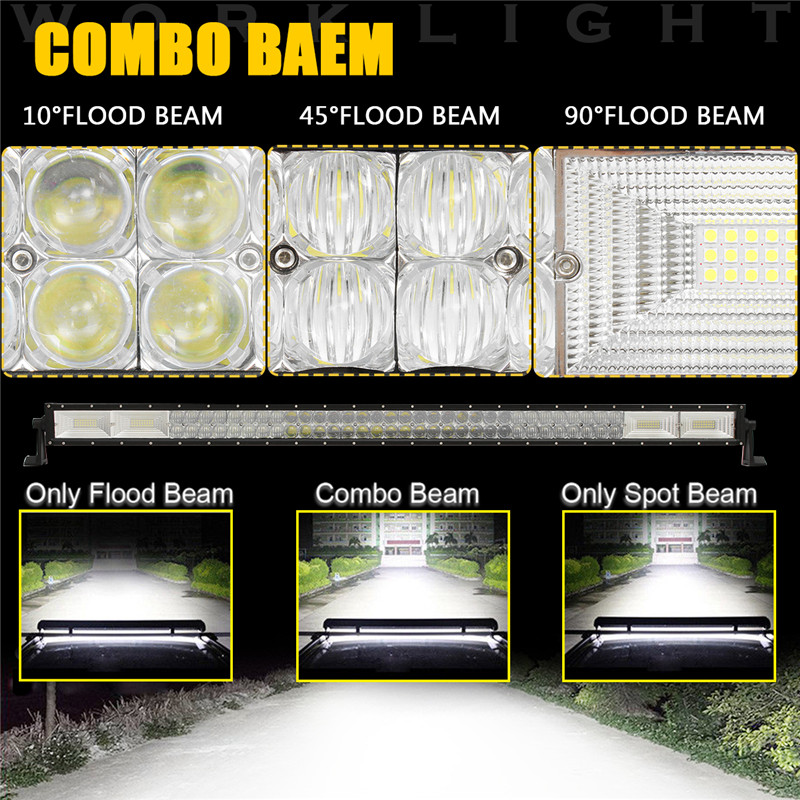 50Inch-172-LED-Work-Light-Bar-5D-Flood-Spot-Combo-Beam-1548W-6000K-White-For-Off-Road-Vehicle-Truck--1673942