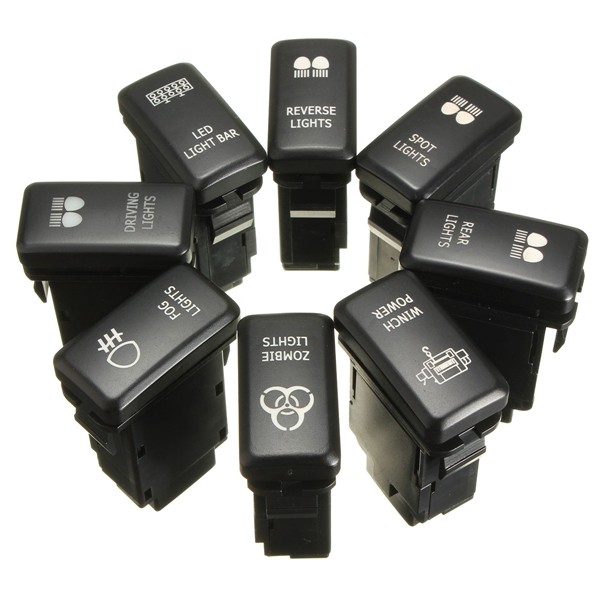 12V-LED-Carling-Rocker-Switch-For-Toyota-Land-Cruiser-Hilux-Prado-FJ-CRUISE-1022633