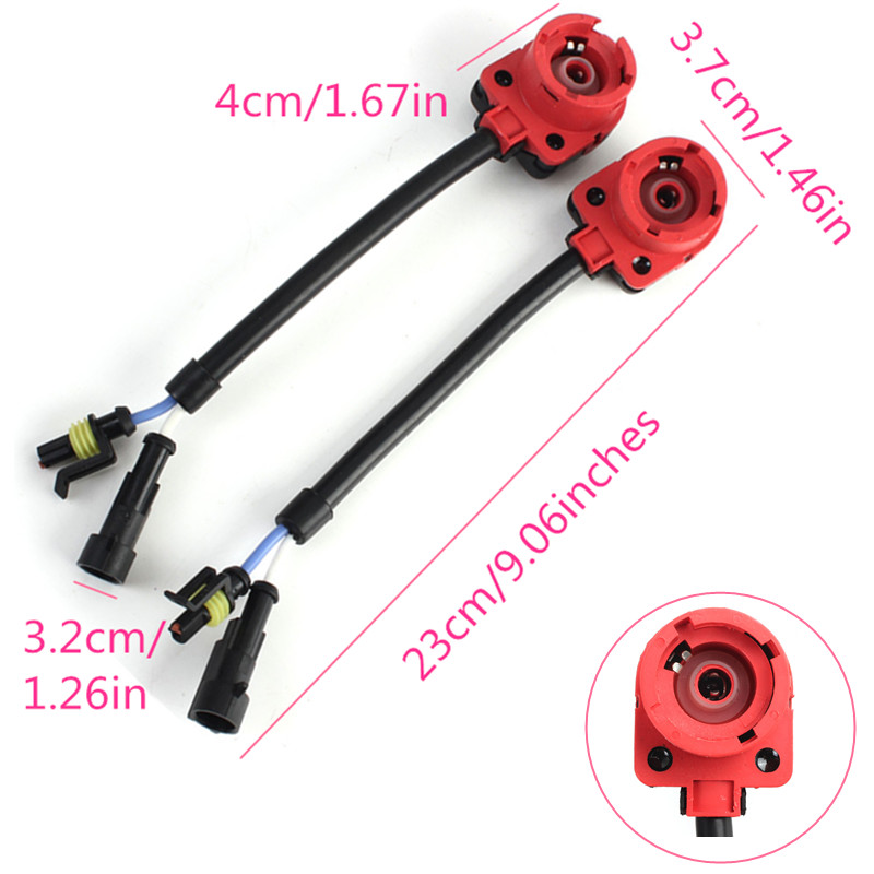 2pcs-D2S-D2C-C2R-D4S-D4C-D4R-Xenon-HID-Bulb-Socket-Cable-Adaptor-Harness-SP2G-1007902