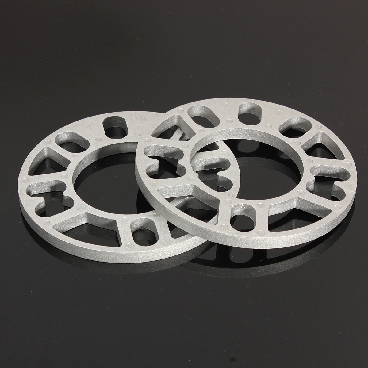 2pcs-Universal-10MM-Alloy-Aluminum-Wheel-Spacers-Shims-Plate-4--5-Stud-Fit-1008628