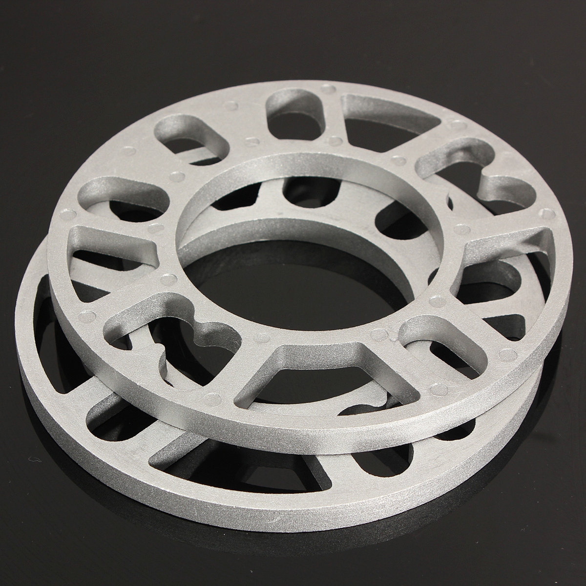 2pcs-Universal-10MM-Alloy-Aluminum-Wheel-Spacers-Shims-Plate-4--5-Stud-Fit-1008628