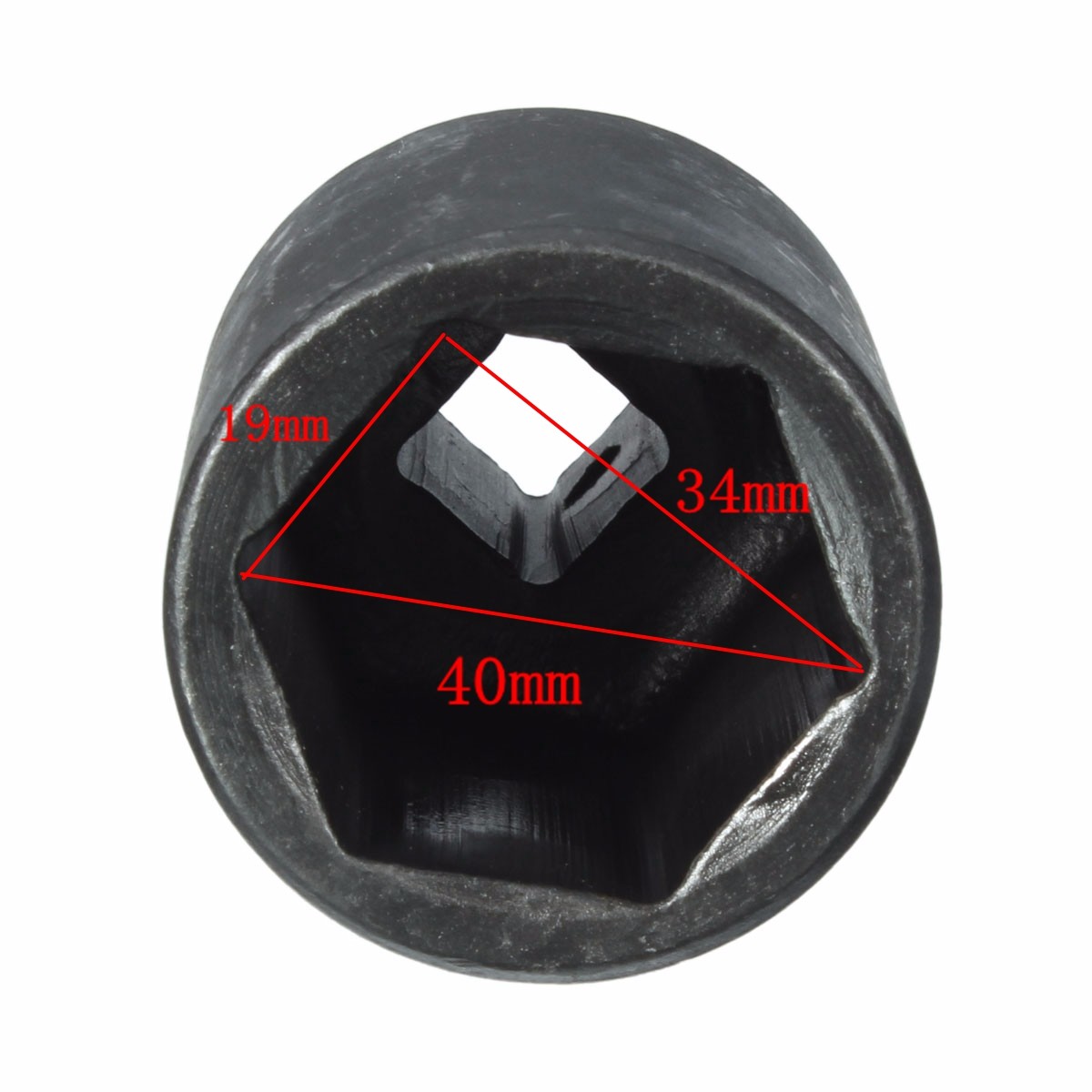 34mm-Black-Hex-6-Point-12-Inch-Drive-Deep-Spindle-Axle-Nut-Socket-Chrome-Steel-1063847